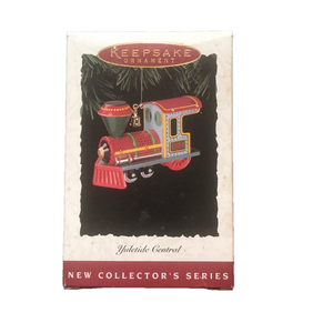 Hallmark VTG Vintage Keepsake Train Ornament Yuletide Central 1994 Christmas